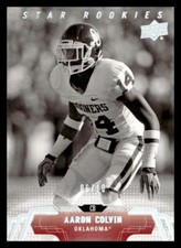 2014 Upper Deck Football Aaron Colvin #246 Star Rookies Glossy /10 RC Oklahoma