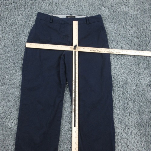 Talbots Pants Womens 6 Blue Curvy Straight Chino 31x24* - Picture 7 of 19