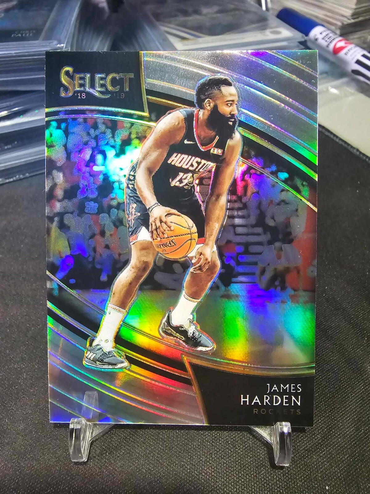 2018-19 Panini Select James Harden #245 Courtside Silver SSP!