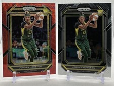 Jordan Horston 2023 Panini Prizm WNBA 141 Base & Ruby Prizm Seattle Storm RC Lot