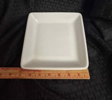 2 - Pampered Chef Simple Additions Plates - White