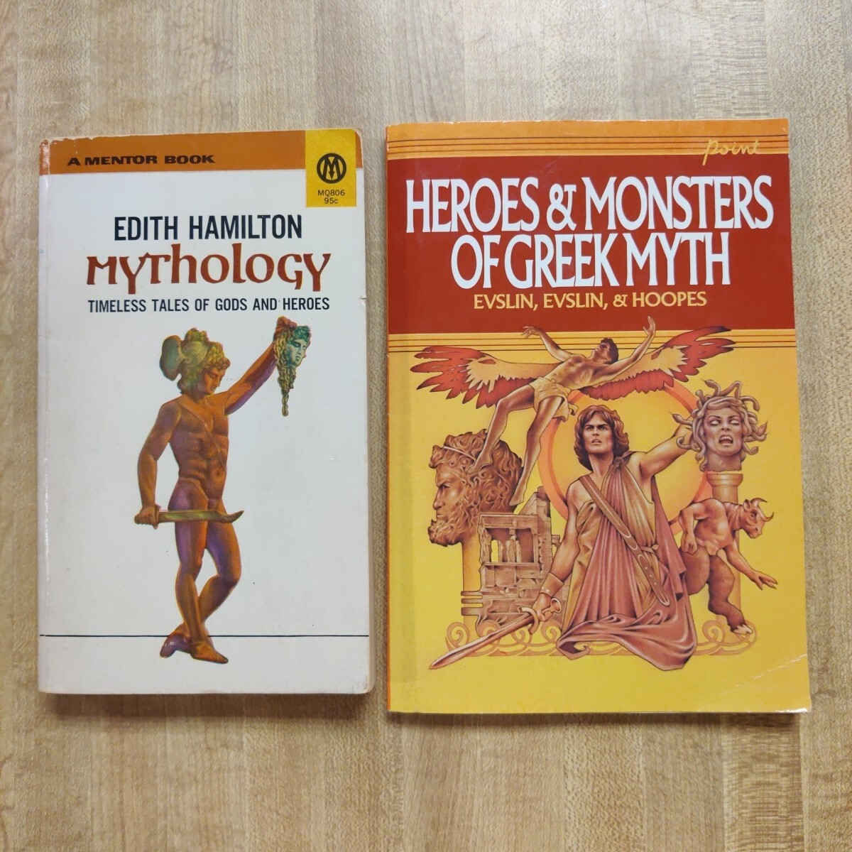 Mythology by Edith Hamilton Mentor Book 1969 Heroes Monsters Of Greek  Myth