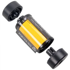 2 Pairs 35mm 135 To 120 Film Adapter Canister Axis Spool Converter Medium Format