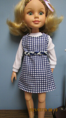 Jumper Outfit  made to fit the BFC Ink 18'' dolls