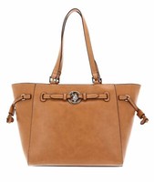 U.S. Polo Assn. New Delaware Shopping Bag Shopper Tasche Tan Braun