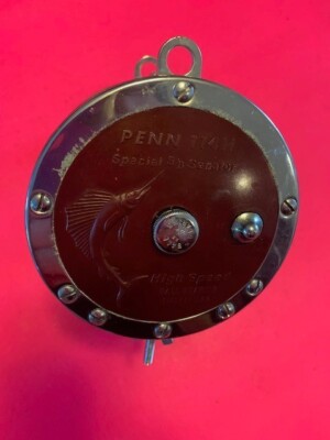 VINTAGE PENN SPECIAL SENATOR 114HL 6/0 FISHING REEL WITH ORIGINAL