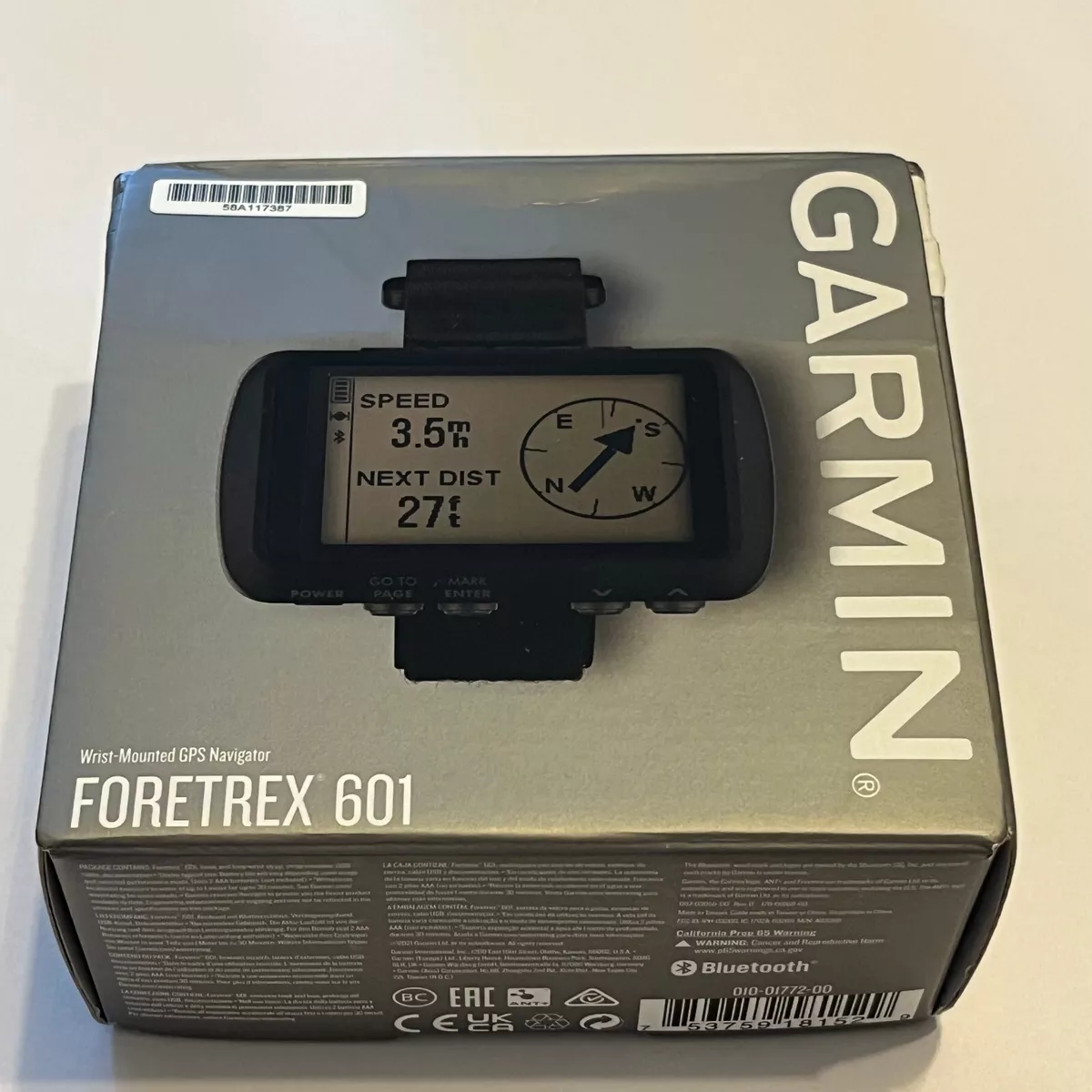 Garmin ForeTrex 601 Wrist GPS Personal Navigator (010-01772-00
