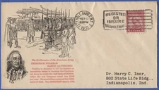 1930 #689-3  2c Baron Von Steuben FDC First Day Cover - Early Ioor Cachet