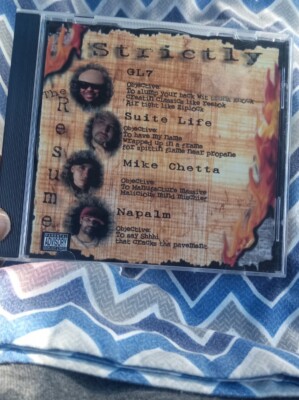 Strictly,The Resume cd,mr peebodie,doja clik,stockton rap