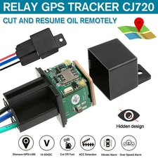 GPS Car Tracker Real Time Device Locator Remote Control Anti-theft Device 10-40V
