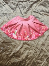 Disney Store Little Mermaid Princess Ariel toddler girl size 4 SKIRT THICK SCUBA