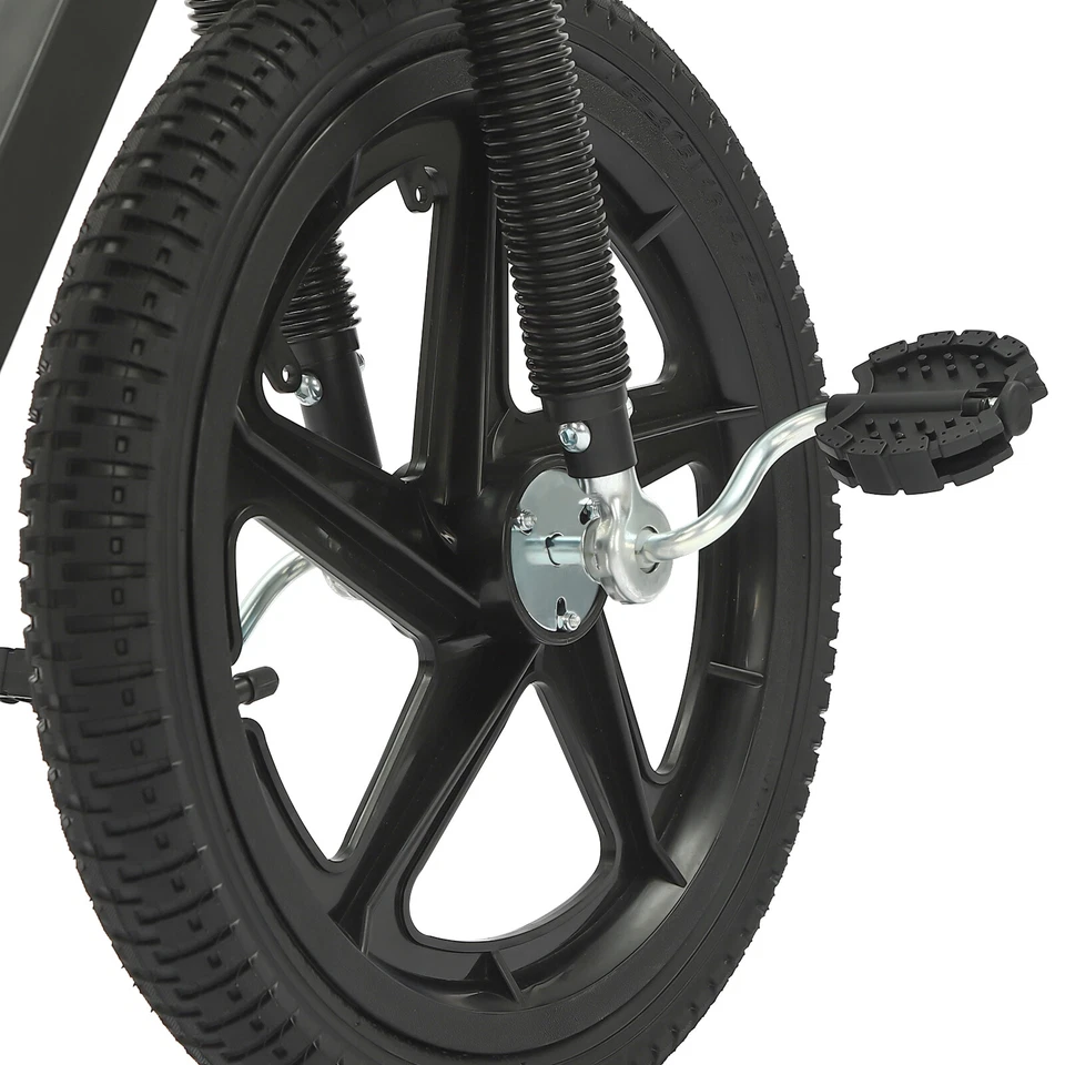 Drift Dreirad Pedal Drift Trike Drift Kart f��r Kinder, Pedal Go Kart Schwarz - Bild 4 von 4