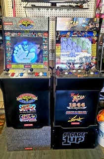 Arcade1Up Street Fighter 2 And Final Fight Retro Machine Set Arcade Unit Tested