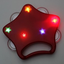 Stern Tambourine Kinder Leuchtsternen Sternform Schellenkranz mit bunten LEDs