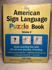 The American Sign Language Puzzle Book Volume 2
