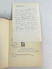 Faye Carr Adams Sweet Is The Homing Hour Signed Texas Poet Laurette First Ed B4