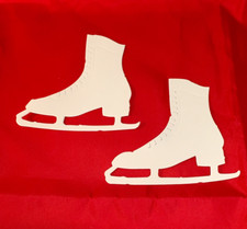 Tim Holtz Die Cuts  Ice Skates  Chipboard or White Cardstock  Winter Fun