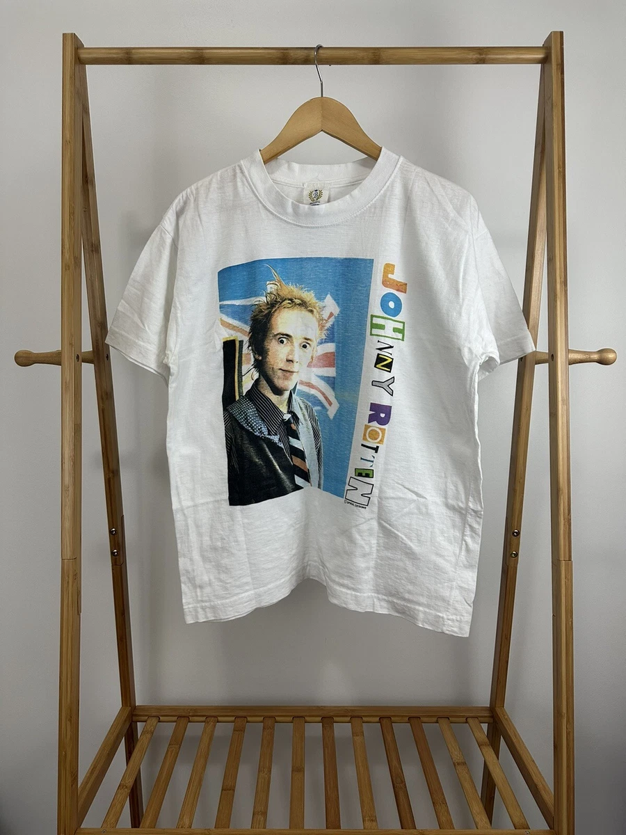 VTG Johnny Rotten Sex Pistols 90s Punk Rock Band Promo T-Shirt