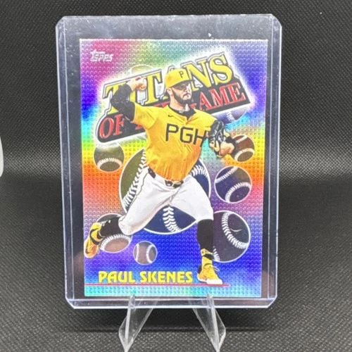 Topps 2026 Series 1 Titans of the Game Paul Skenes #TOG-14 Pirates Card