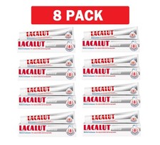 8 Pack LACALUT WHITE Daily Whitening Toothpas...