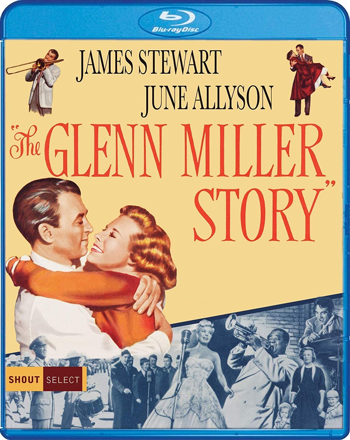 The Glenn Miller Story (Blu-ray) James Stewart June Allyson Louis Armstrong