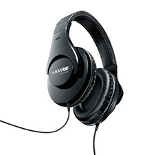 SHURE Professional Quality Headphones / SRH240A-BK-A Black: Closed-type Home Rec