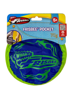 Wham-O Folding Soft and Foldable 8'' Pocket Frisbee Flying Performance - NEW