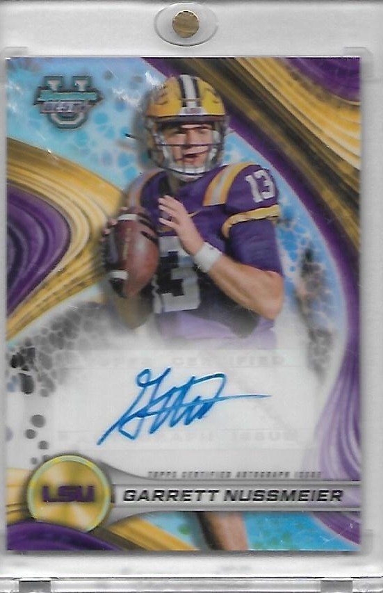 2024 Bowman Best U GARRETT NUSSMEIER Prospect Auto Silver Refractor #BOA-GN