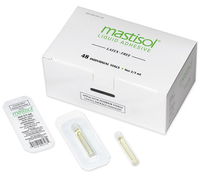 Mastisol Liquid Adhesive, 2/3 mL -  48 Count Box