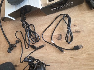 Podcast Streaming YouTube Starter Set Focusrite Scarlett Solo t.bone MB7 USB