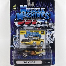 Muscle Machines  1/64 70 Plymouth Cuda  F33