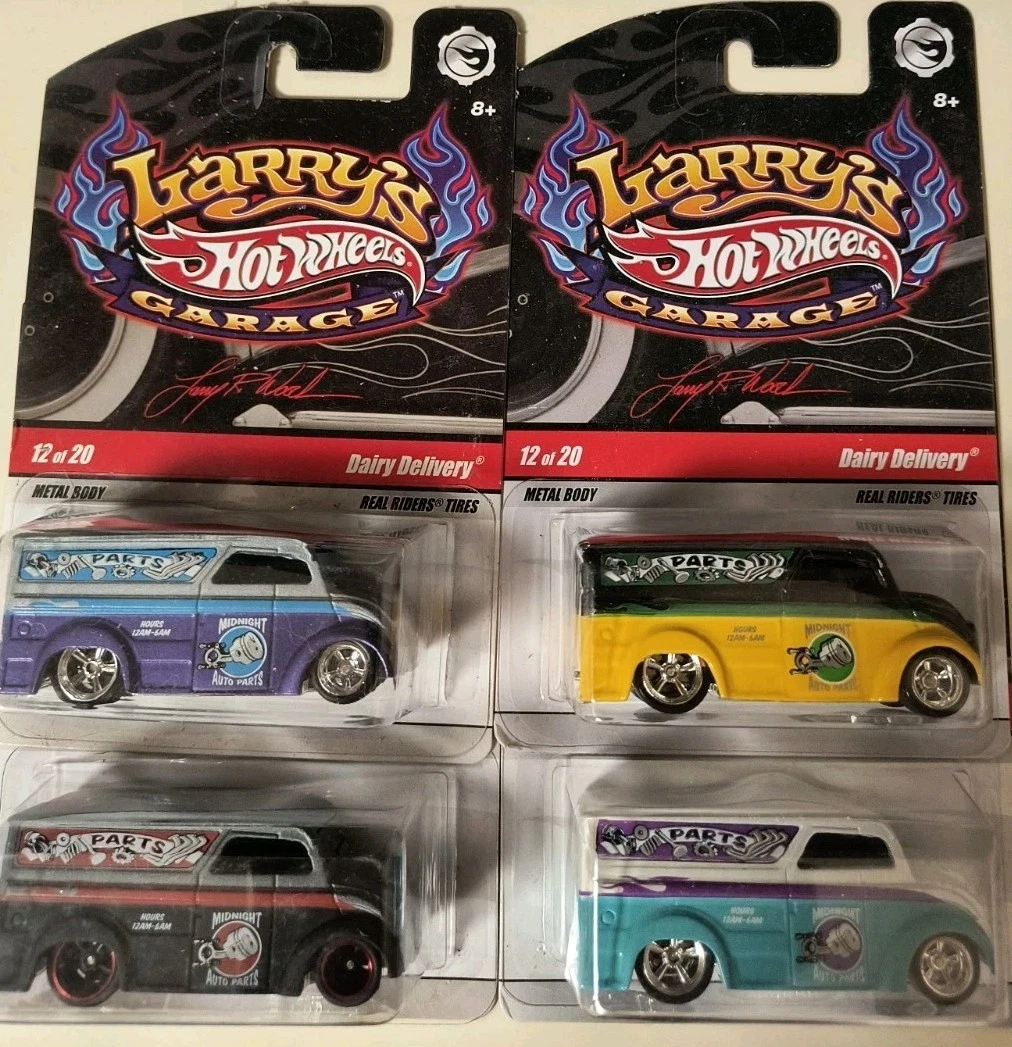 Hot Wheels Dairy Delivery Литые и Игрушечные Грузовики масштаб 1