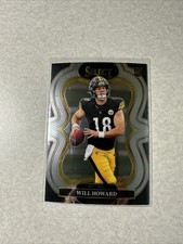 2025 PANINI SELECT WILL HOWARD SUITE LEVEL ROOKIE RC STEELERS 