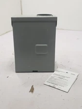 GE Main Lug 125 Amps 4 Spaces 8 Circuits Surface Mount Outdoor 10” TL412R1P