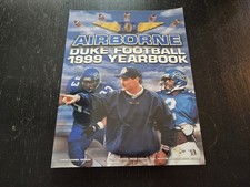 1999 Duke Football Yearbook Magazine Book