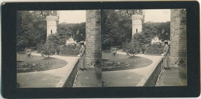 Stereo Photo Saint Point Saône et Loire, Chateau de Lamartine - 10848528