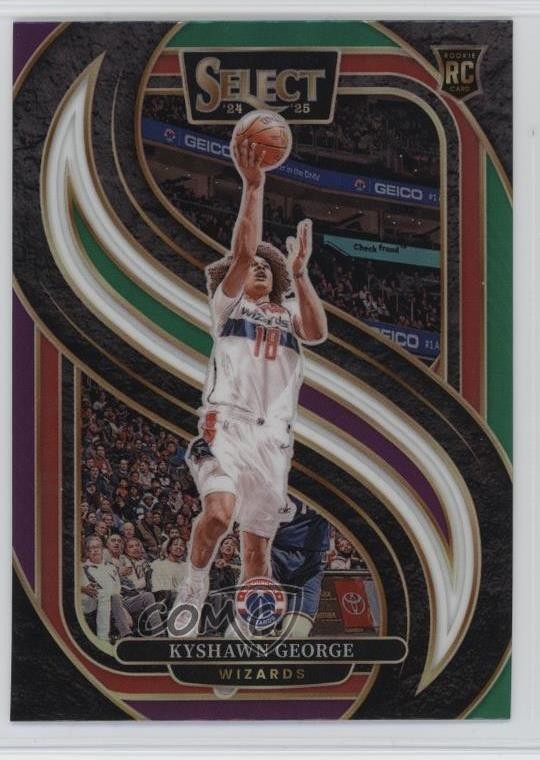 2024-25 Panini Select Premier Level Tri-Color Prizm Kyshawn George #177 04xc