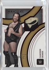 2022 Panini Immaculate WWE Superstar Swatches Red /25 Cameron Grimes 1h0p