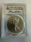 2021 $1 American Silver Eagle 1oz PCGS MS70 HOF FDOI Bruce Sutter