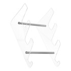 2 Pcs Tastatur Halterung Tastaturhalterung Transparentes Präsentationsregal