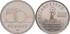 Hungary 50 Forints 2021 UNC 52nd International Congress