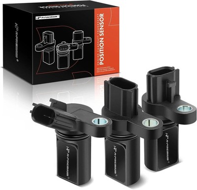 3 pcs Camshaft Crankshaft Position Sensor Compatible with Nissan & Infiniti Vehi