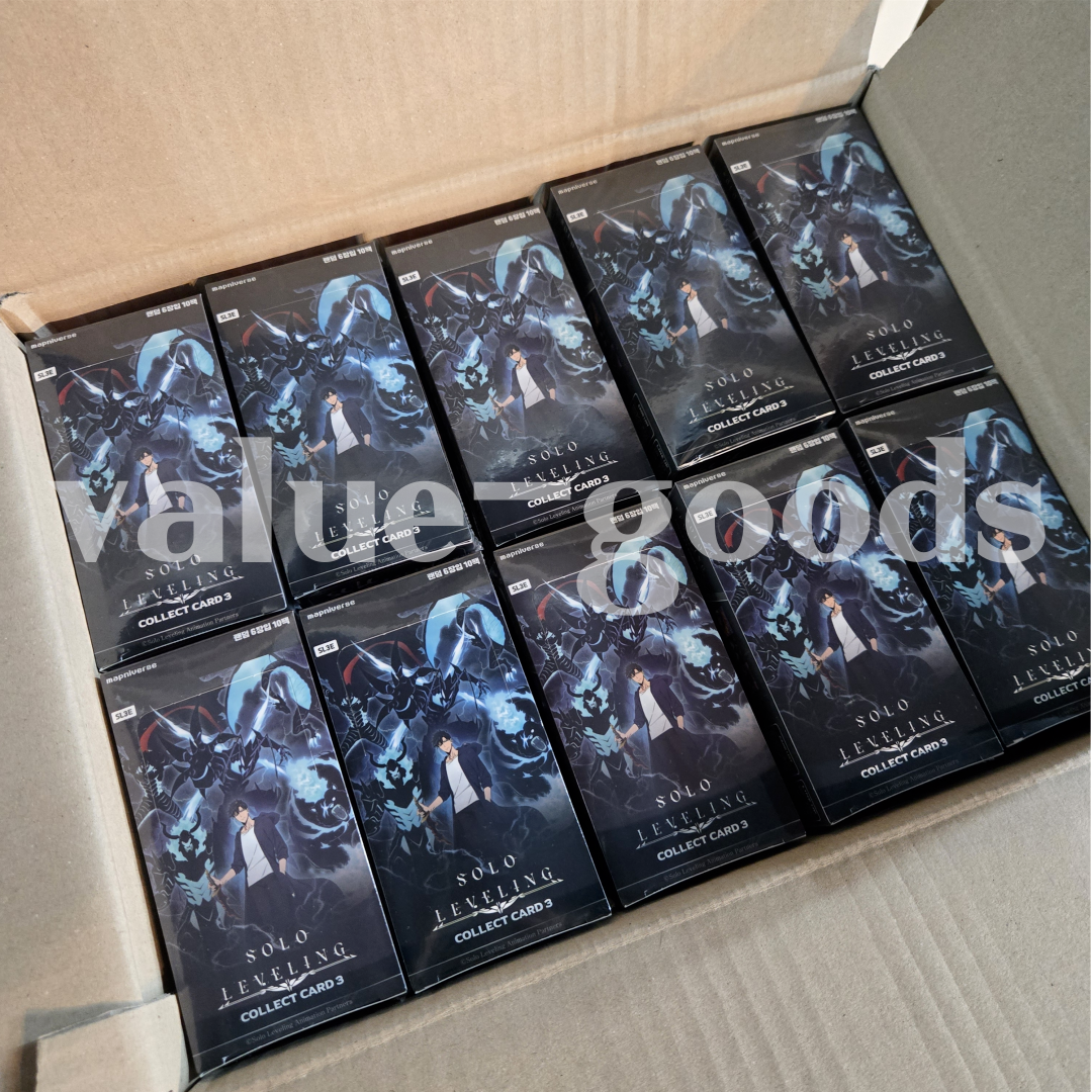Solo Leveling Collect Card Vol.3 Booster Box Korean TCG 1Box