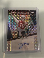 2025 Panini Mosaic Joe Milton III Silver Mosaic Prizm In Focus #IFS-JMN Auto