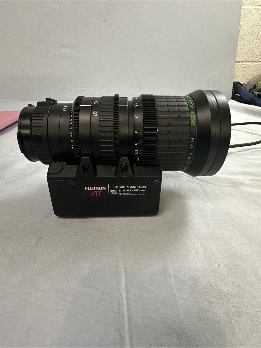 Fujinon S16X6.7BMD-D24 1:1.4/6.7-107mm TV Zoom Lens | eBay