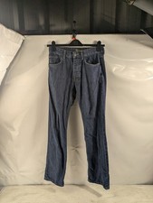 Henri Lloyd Jeans Men's Waist 30" Leg 32" Dark Blue Denim Straight Leg Designer