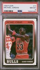 1988 Fleer Michael Jordan #17 PSA 8 Sweet Card Chicago Bulls
