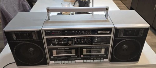 Realistic Modulaire 2250 Boom Box Tested 80's Vtg Cassette Player