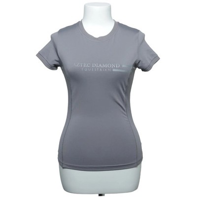 Aztec Diamond, T-shirt, Größe: S, Grau, Elasthan/Polyester, Einfarbig #gjk