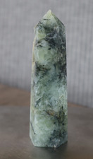 PREHNITE POINT 3.57 INCHES TALL/ 93.2 GRAMS